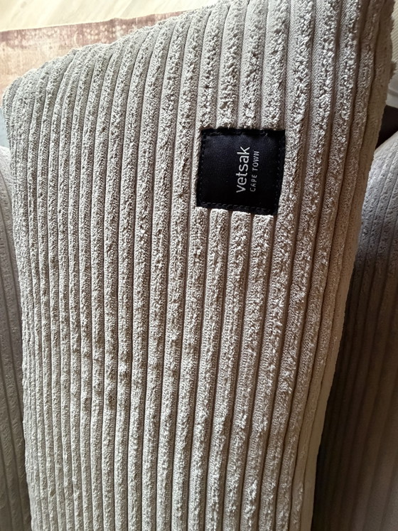 Housses de coussin Vetsak Cord Velours Platinum – Canapés modulables, Textile, Velvet (photo 5 of 7)