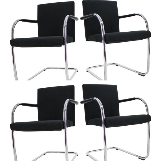 Image 1 of Set of 4 vintage armchairs model Visasoft by Antonio Citterio and Glen Oliver Low Vitra, 1990