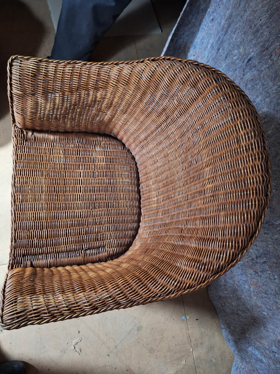 Image 1 of Silla de bambú y ratán