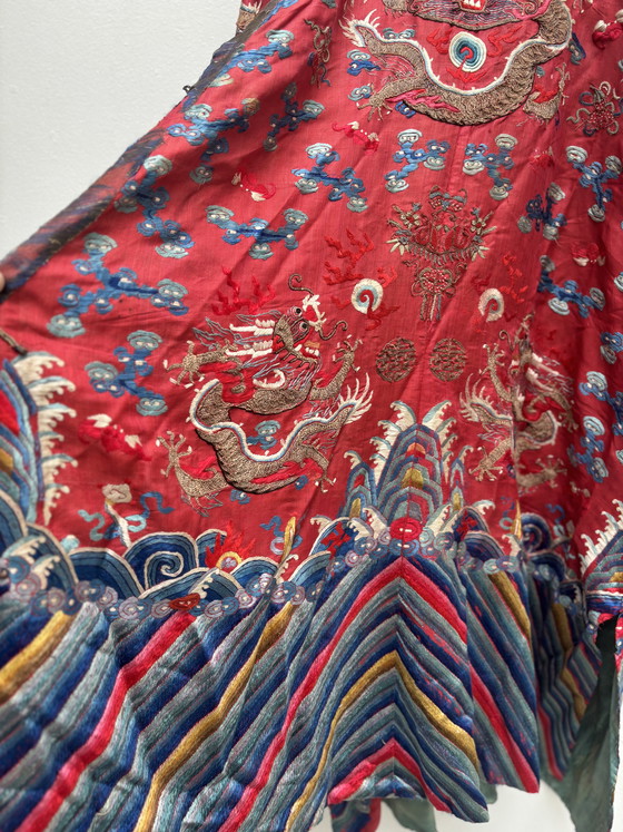 Image 1 of Robe antique chinoise dragon