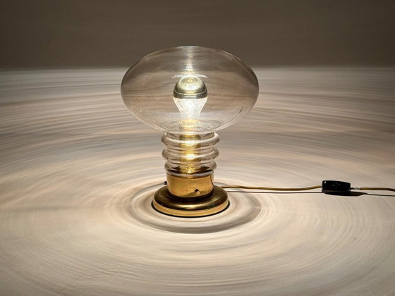 Image 1 of Set van twee lampen/paddenstoellampen uit het midden van de 20e eeuw van Luigi Colani, jaren 70.