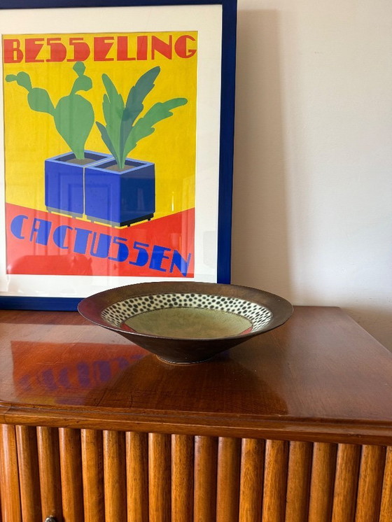 Image 1 of Mid-century modern ceramic bowl, France 1970s
