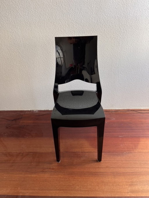 SCAB Design Glenda Chair – Arter & Citton – Hoogglans Zwart – eetkamerstoelen, Plastic (photo 2 of 5)