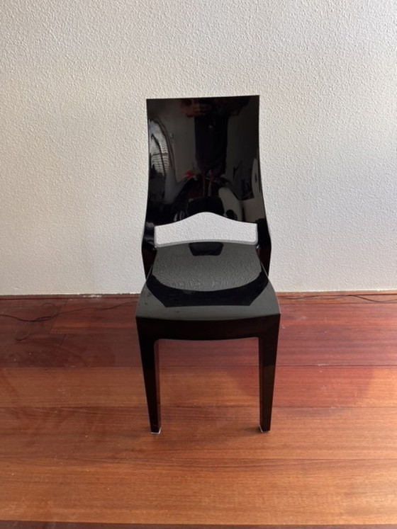 SCAB Design Glenda Chair – Arter & Citton – Hoogglans Zwart – Eetkamerstoelen, Plastic (photo 2 of 5)