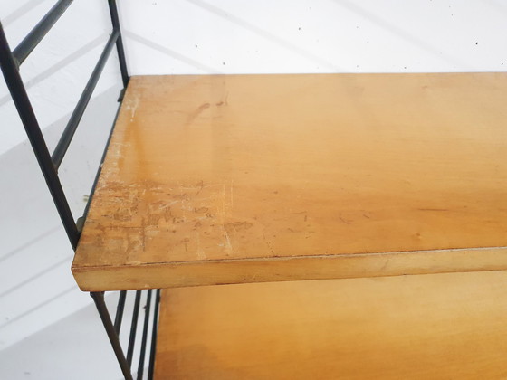 Image 1 of Nisse String für Strinning Wandschrank aus Kiefernholz, Schweden 1960er Jahre