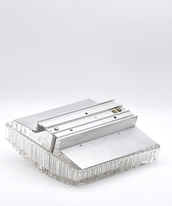 Image 1 of Lampada da parete in vetro di Bur Leuchten - Classico del design tedesco d'epoca