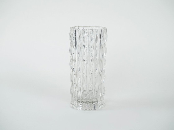 Image 1 of Crystal vase, Italian design, 1960s, manufactured in Italy