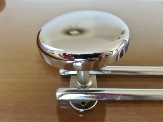 Appendiabiti in Metallo Cromato, Vintage, 5 Ganci, Anni '80 – Chrome (photo 12 of 15)