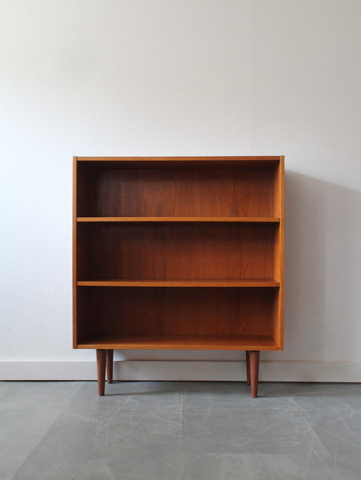 Vintage Danish teak bookcase