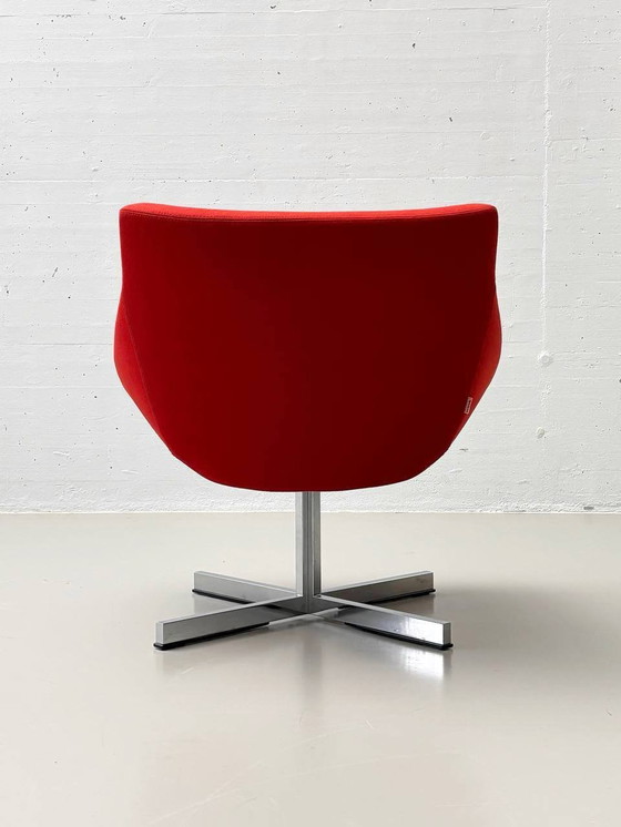 Image 1 of Bocu Armchair By Jörg Boner For Team By Wellis In Red