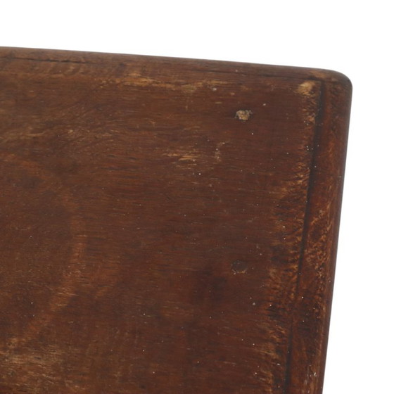 Tabouret ancien en chêne massif, style anglais, XIXe siècle – Wood, Vintage (photo 16 of 19)