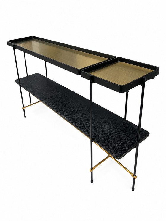 Versmissen Highline Console Table 180, Reference HIGHCON180. – Metal, Wood (photo 2 of 12)