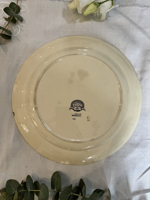 Plato vintage de Sarreguemines