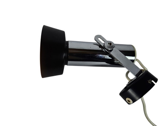 Image 1 of Space Age Lighting - Faretto da parete - Cromo - Alluminio - Germania - Anni '70