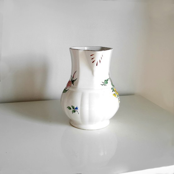 Image 1 of ANTIEKE KAN - FRANS PORSELEINEN LUNEVILLE - 19E EEUW