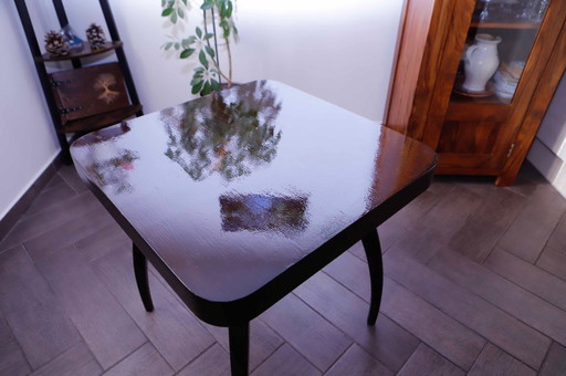 Quadratischer Spinnentisch - UP závody, tschechoslowakisches Design aus den 1960er Jahren