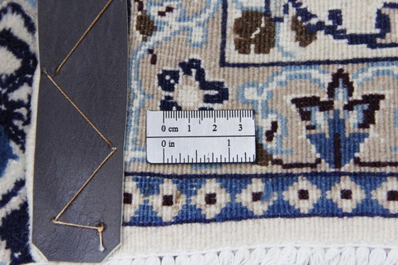 Image 1 of Original Handgeknüpfter Perserteppich Nain 9 LA Fein mit Seide 345 x 150 cm