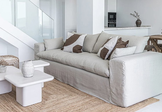 Image 1 of Zoco Home Ibiza Haven Leinensofa