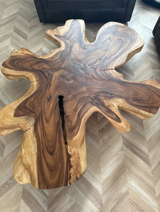 Image 1 of Salontafel boomstam (uniek design)