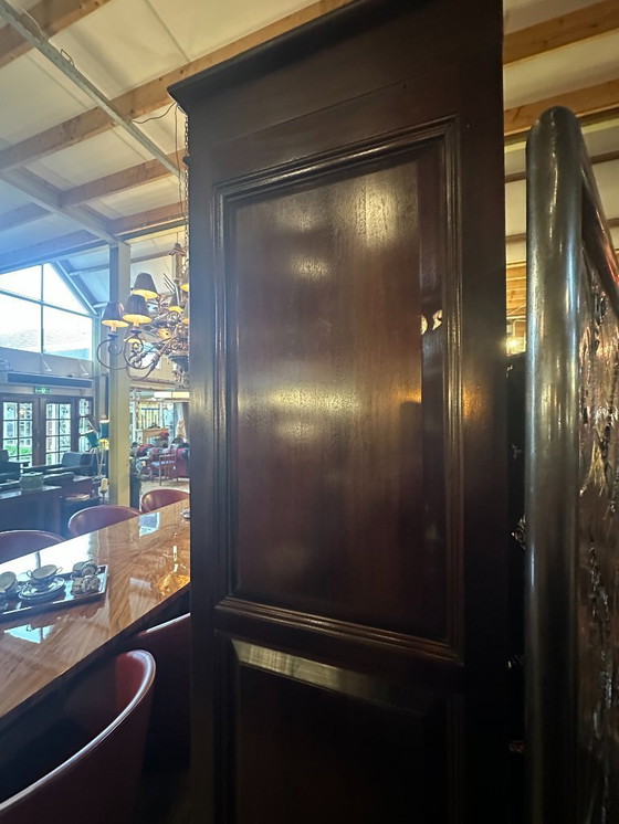 Image 1 of Exclusive Jan Frantzen 3-piece cabinet wall | Solid mahogany