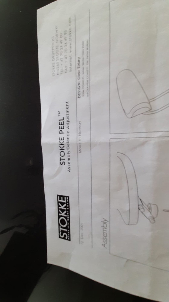 Image 1 of Beautiful Olav Eldøy design armchair from Stokke