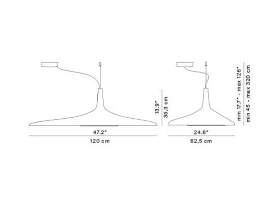 Image 1 of Lampada a sospensione Luceplan Soleil noir