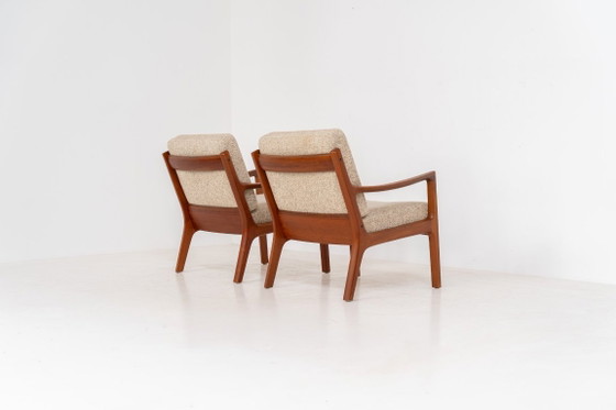 Paar “Senator” Fauteuils van Ole Wanscher voor France & Son (Denemarken, jaren 60). – France & Søn, Wood (photo 14 of 19)