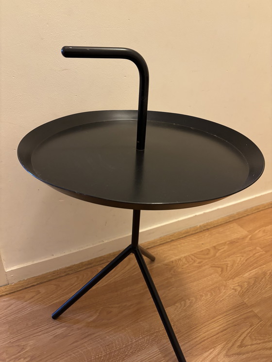 Image 1 of Deux tables d'appoint Hay DLM noires