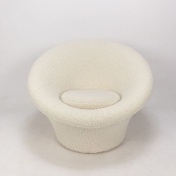 Image 1 of Vintage paddenstoel fauteuil en voetenbank van Pierre Paulin voor Artifort, jaren 1960