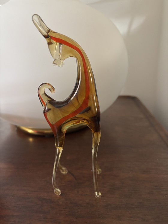 Vintage Murano Style Art Glass Donkey Figurine – Italy, 1960s/70s – Sculture, Murano Glass (photo 10 of 10)