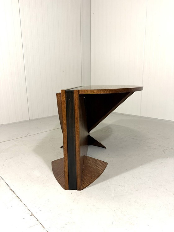 Image 1 of Art Deco architectural folding coffee table