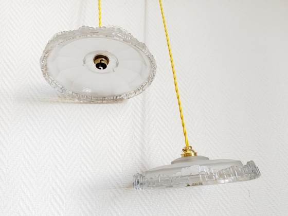 Image 1 of 2x suspensions art déco Ezan 