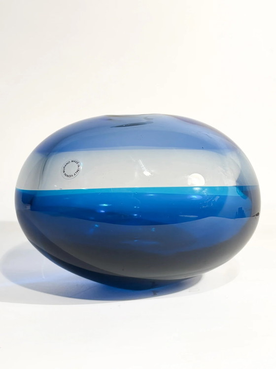 Kotilo Murano Glass Vase by Timo Sarpaneva for Venini, 1994 – Scandinavian (photo 11 of 12)
