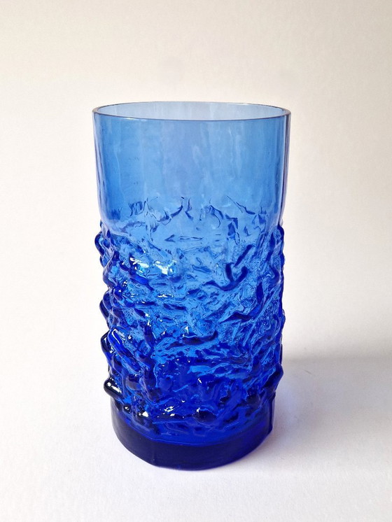 Image 1 of Reijmyre Glassworks - Blauwe vaas