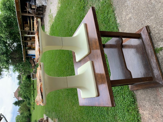 Set di Sgabelli Lilla in Plastica Ungherese Space Age (photo 3 of 5)