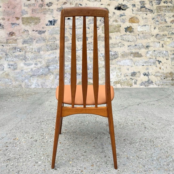 Set aus 6 Stühlen von Niels Koefoed, 1960, Henning Kjaernulf, Esszimmerstühle, Holz, Braun (Foto 6 von 13)