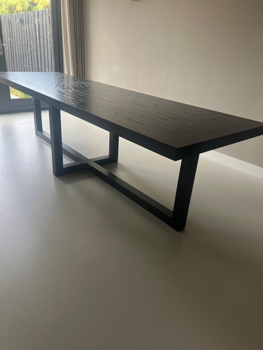 Puuur Interiors tafel eiken zwart