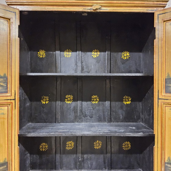 Image 1 of Vintage Indian sideboard (nautical/ships) bohemian/colonial/oriental wardrobe