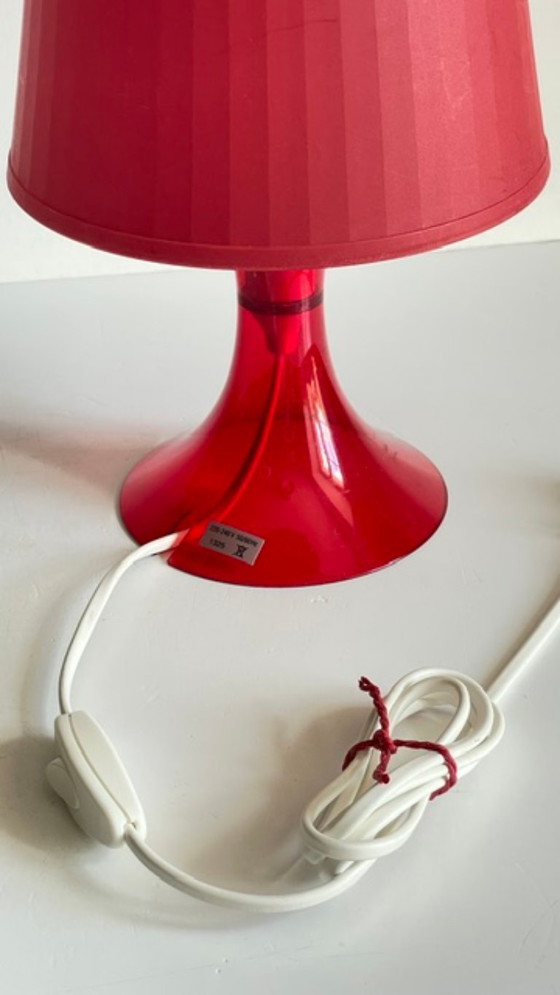 Red Ikea Vintage Lamp – Table lamps, Plexiglass (photo 14 of 24)