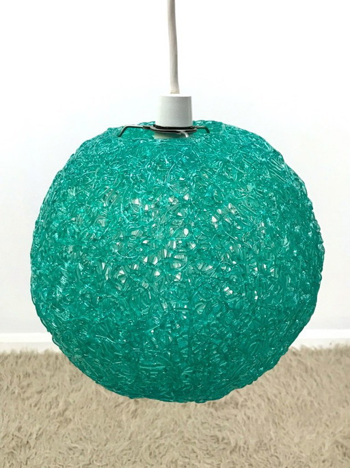 Rare Original 50s 60s Lucite Spaghetti Ceiling Lamp