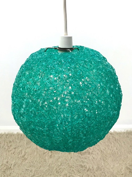 Image 1 of Rare Original 50s 60s Lucite Spaghetti Ceiling Lamp