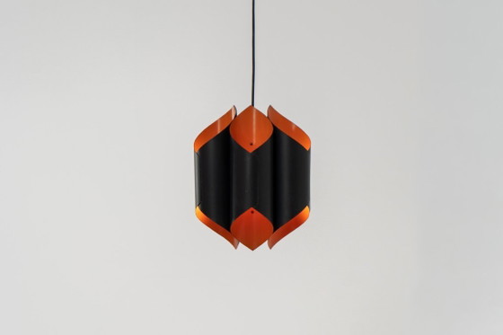 Image 1 of Sculptural pendant light by Bent Karlby for Lyfa (Denmark, 1960s).