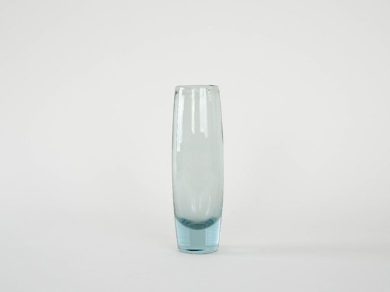 Image 1 of Glasvase, dänisches Design, 1950er Jahre, Hersteller: Holmegaard, Designer: Per Lütken