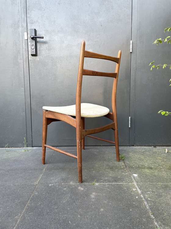 Image 1 of 4 sedie slanciate in legno tropicale