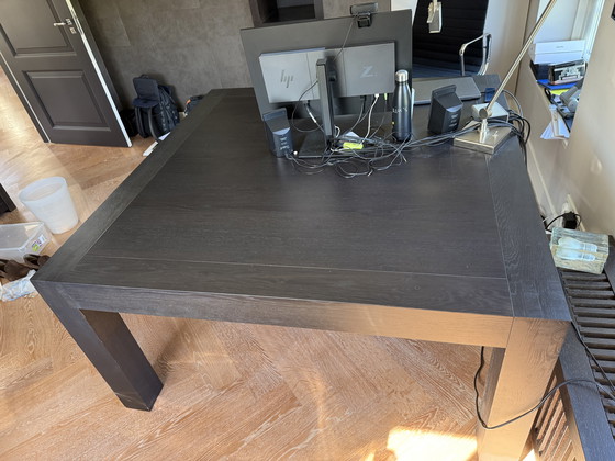 Image 1 of Henk Vos wenge tafel 150 bij 150