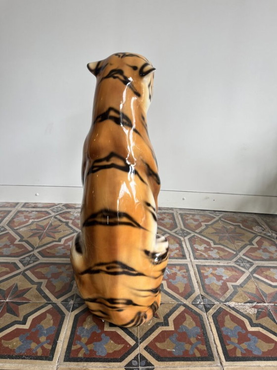 Alfeo, Great Italian Ceramic Tiger – Ceramiche Boxer, Decorative Objects (photo 11 of 13)