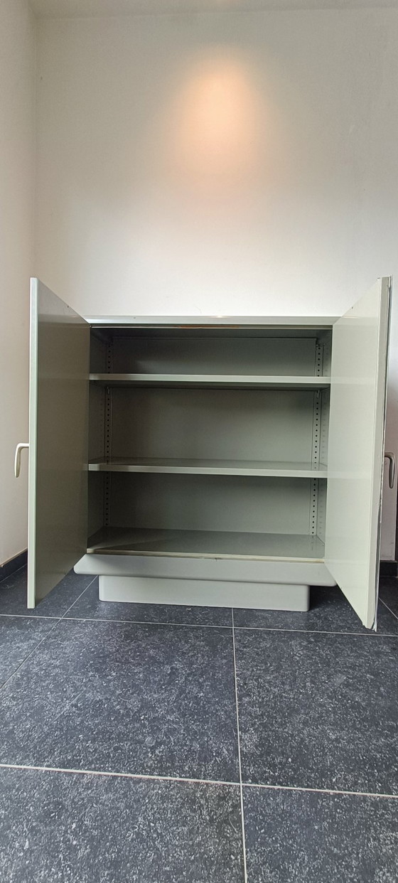 Image 1 of Vintage metal filing cabinet / sideboard