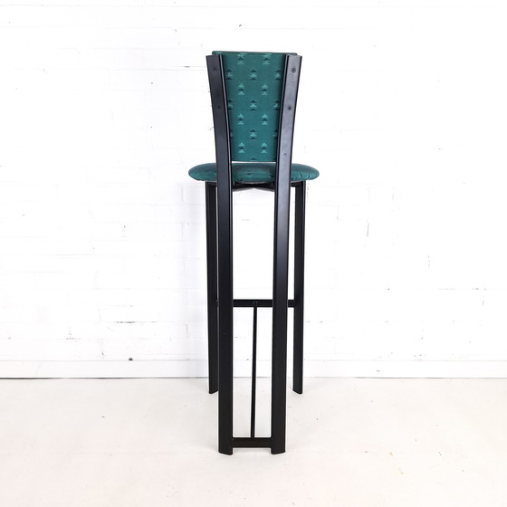 Image 1 of 4x sgabello da bar vintage in stile Memphis