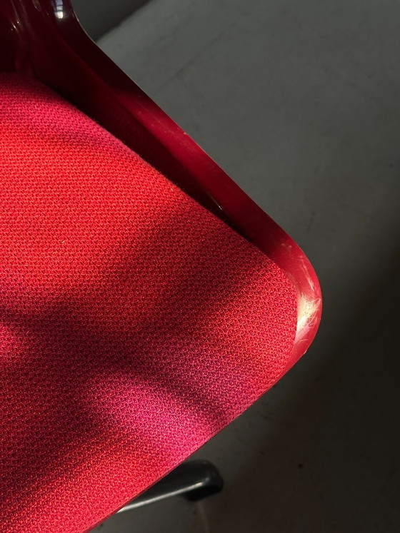 Image 1 of Ensemble de 5 chaises pivotantes Tecno Modus par Osvaldo Borsani, 1983