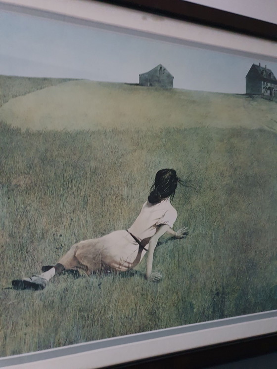 Andrew Wyeth "Christinas World " – Schilderijen & Tekeningen, Glas, Papier (photo 10 of 12)